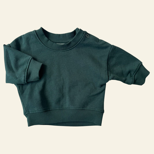 Baby Berry dark green jumper size 000