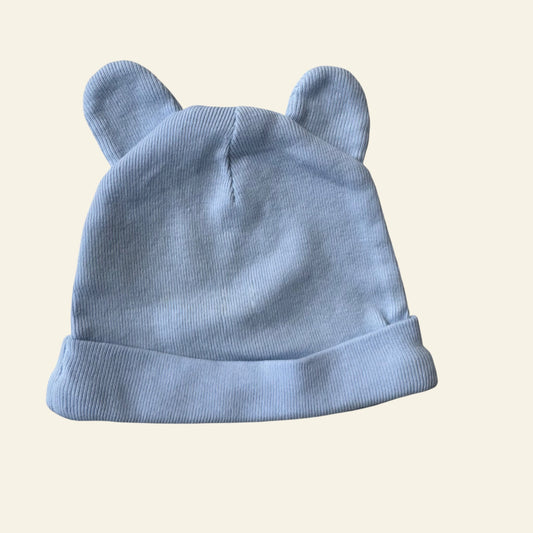 Dymples blue baby hat size 00000