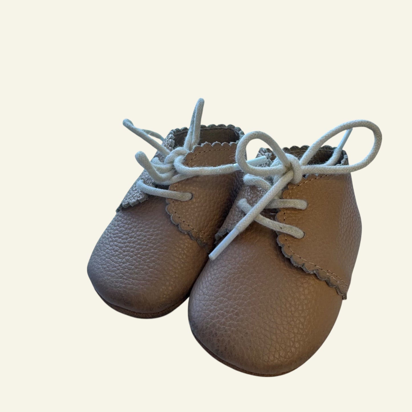 Big Love beige soft shoes size 2