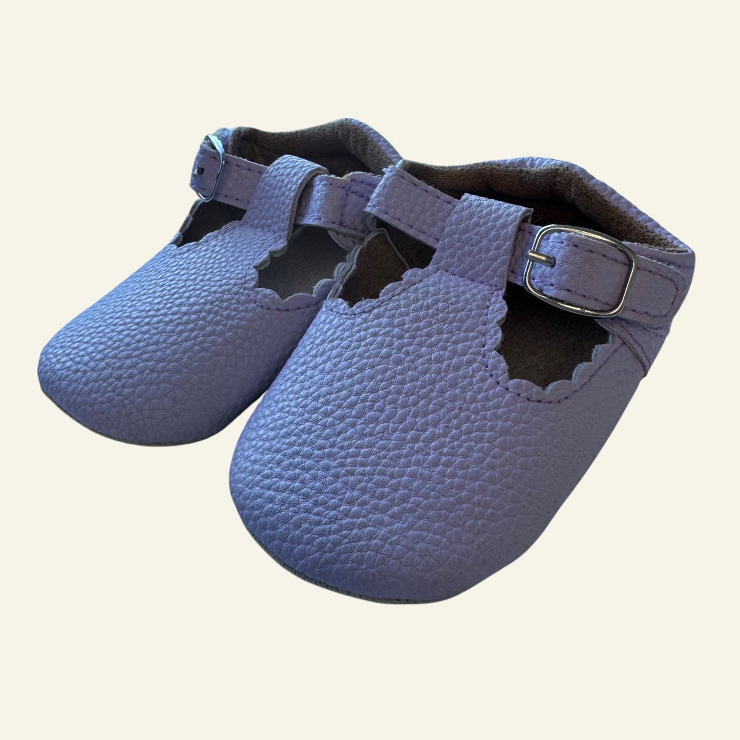 My Baby purple soft shoes size 3