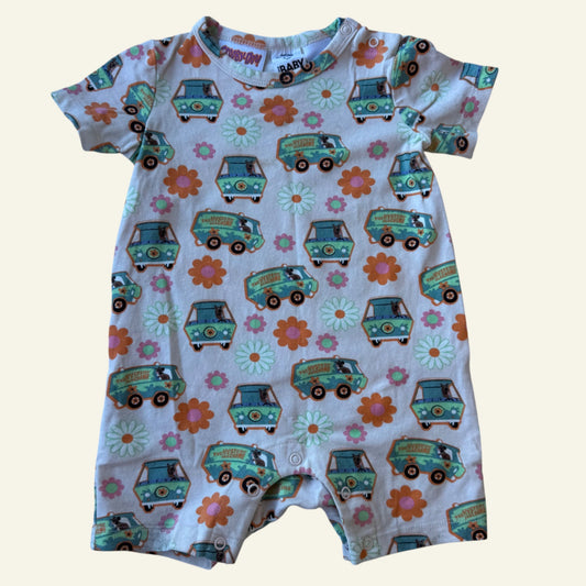 Cotton On Scooby Doo romper size 0 (Perfectly Imperfect)