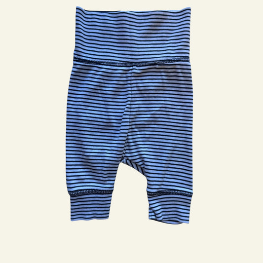 Cotton On navy stripe leggings size 0000