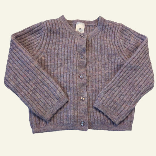 Target purple knit cardigan size 2