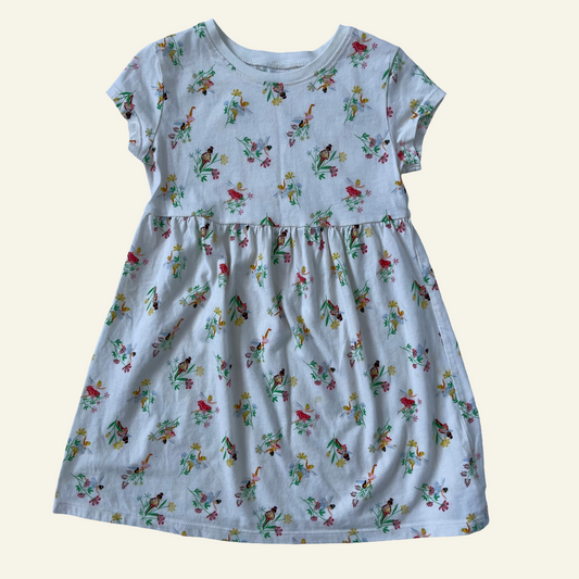 Old Navy cream fairy flower dress size 4 (Perfectly Imperfect)
