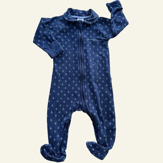 Bonds navy anchor wondersuit size 00
