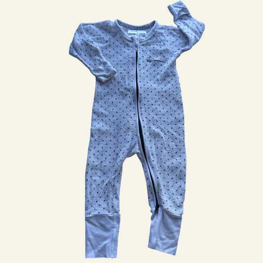 Bonds white poodlette wondersuit size 00