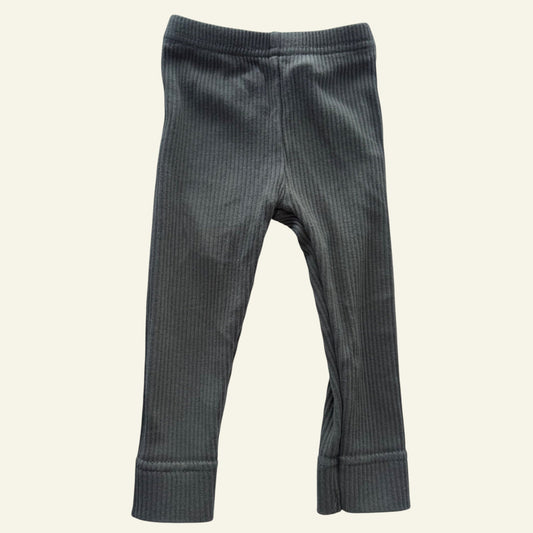 Jamie Kay green ribbed leggings size 000