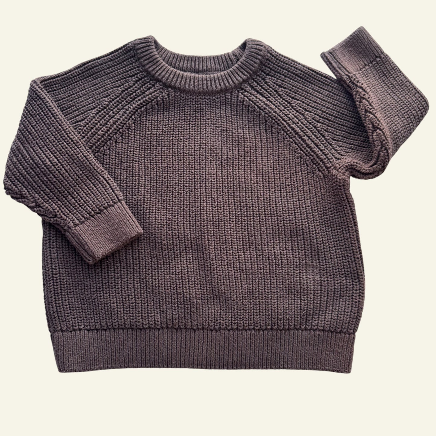 Target brown knit jumper size 1