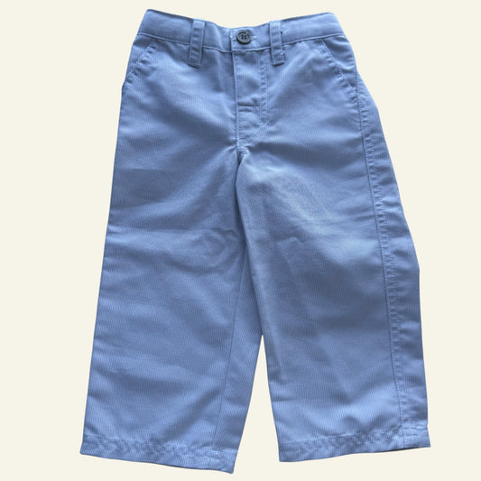 Sprout blue and white stripe pants size 1