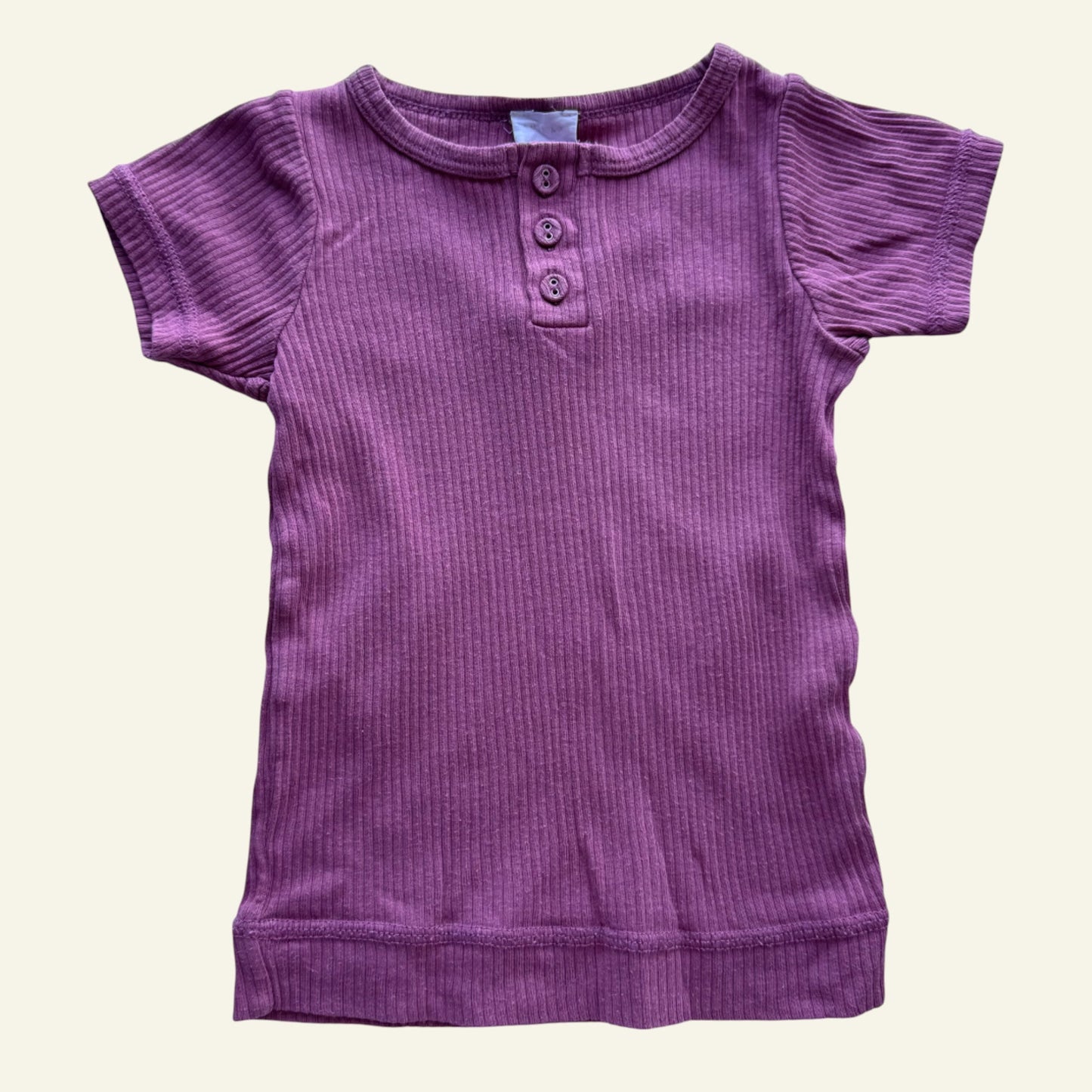 Jamie Kay mauve ribbed tshirt size 2