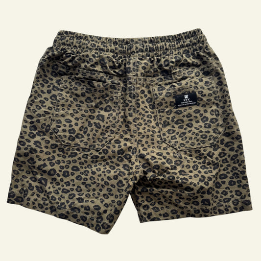 RYK green leopard board shorts size 6