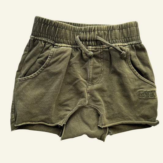 RYK green washed shorts size 2