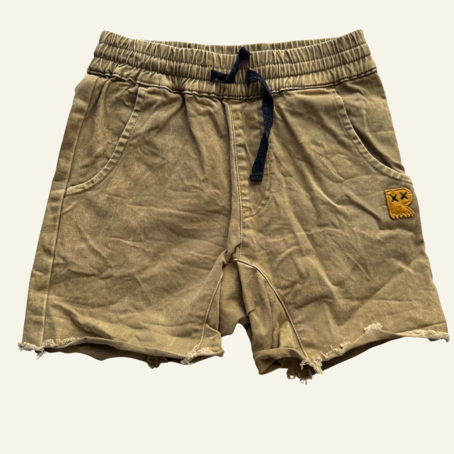 RYK khaki wash shorts size 5