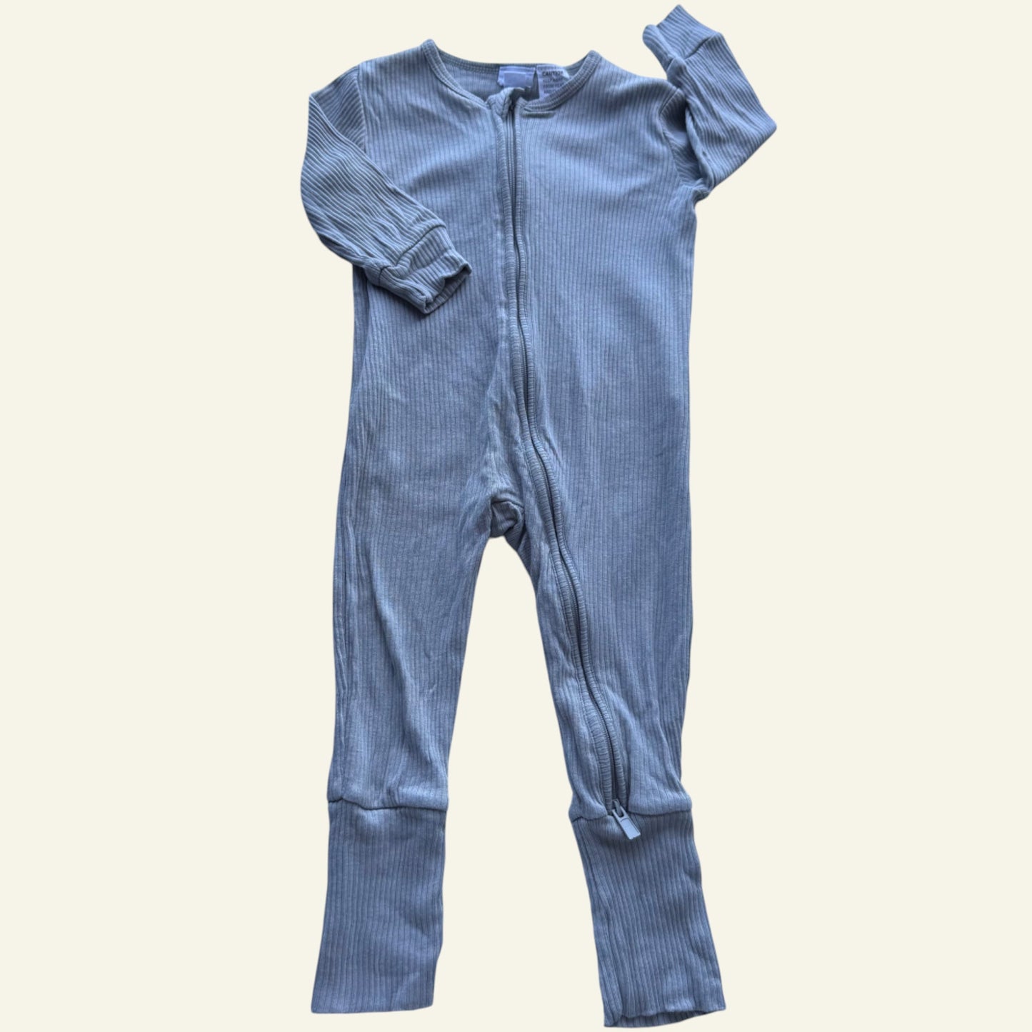Jamie Kay blue ribbed onesie size 0