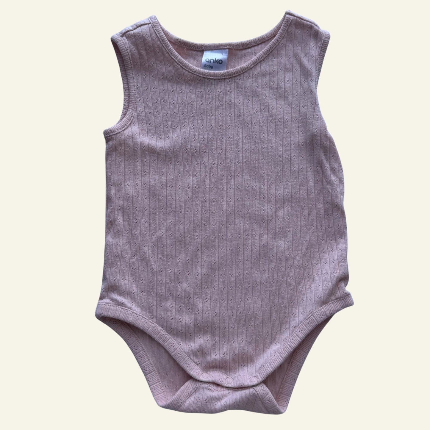 Anko pale pink bodysuit size 00