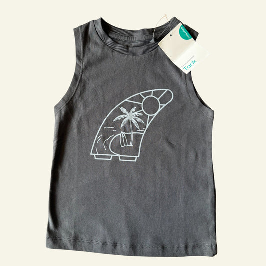 Brilliant Basics grey sleeveless tank top size 1 (BNWT)