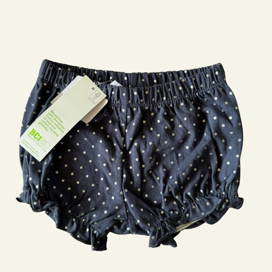Anko blue polka dot bloomers size 00 (BNWT)