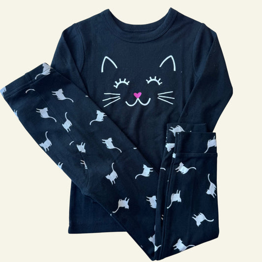 The Gap black and white cat outfit size 4