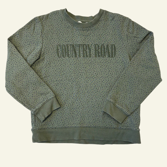 Country Road leopard heritage sweat size 10