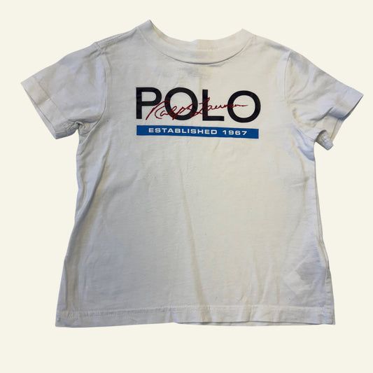 Ralph Lauren white polo size 3