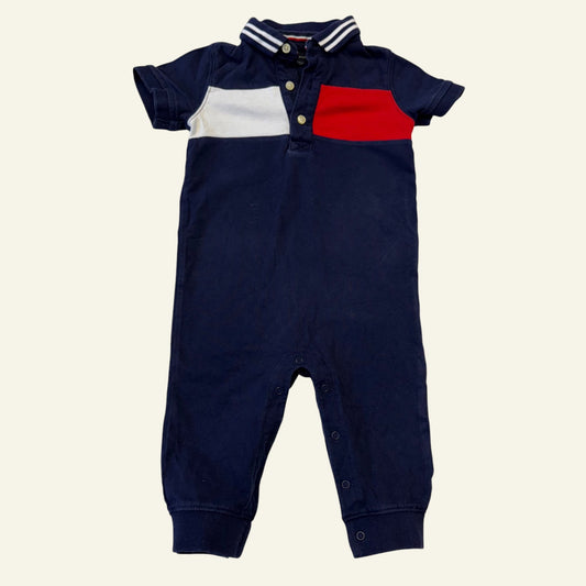 Tommy Hilfiger navy jumpsuit size 12 months