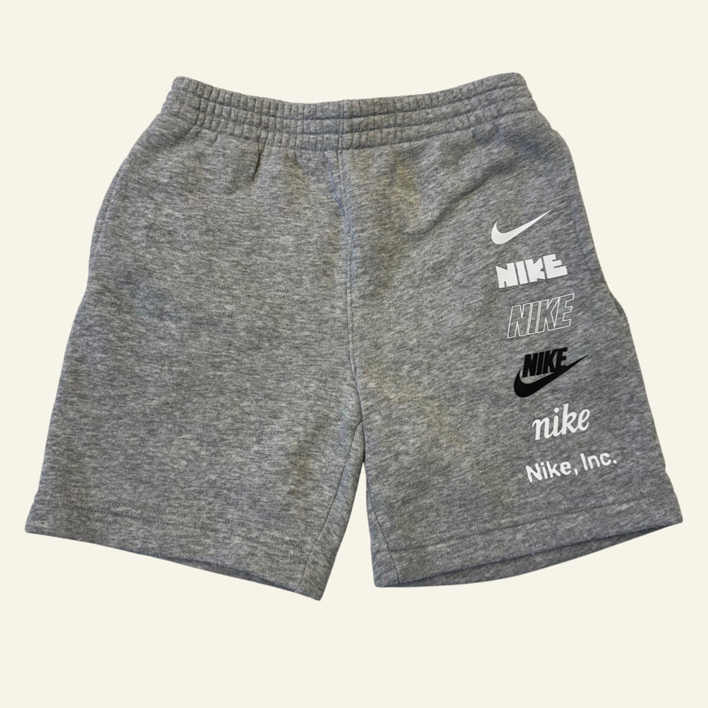 Nike grey shorts size 6