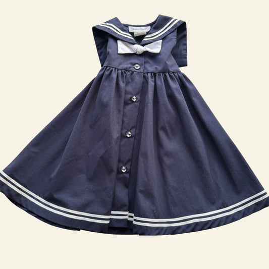 Sophie Rose navy sailor dress size 3