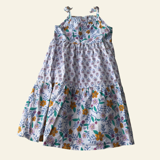 Carters purple and blue floral dress size 3