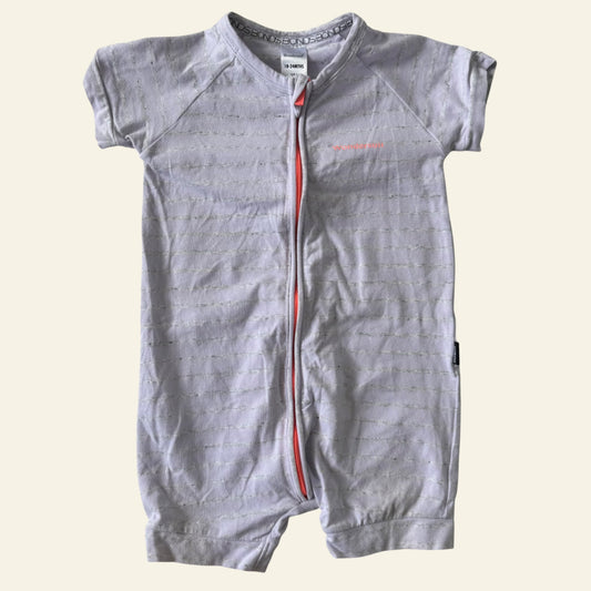 Bonds purple stripe wondersuit size 2