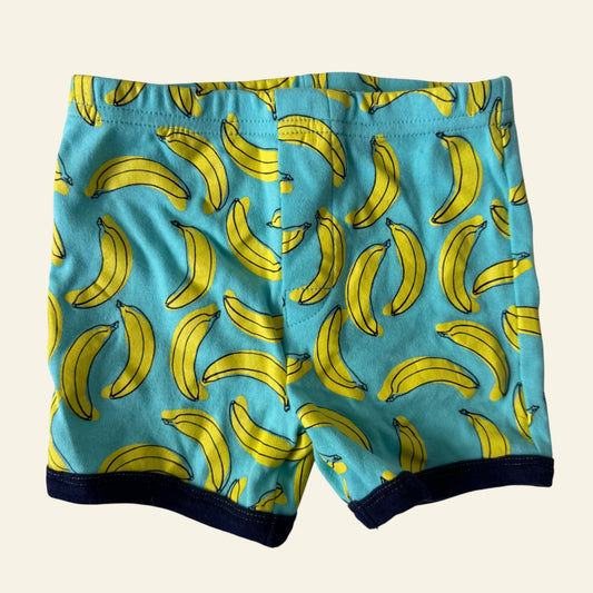 Baby Berry aqua and yellow pj shorts size 1