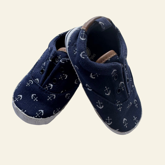 Dimples blue anchor shoes size 0