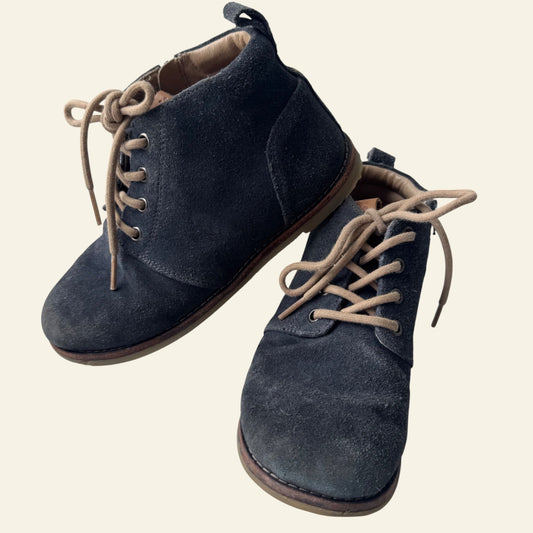 Pretty Brave navy desert boots size 32