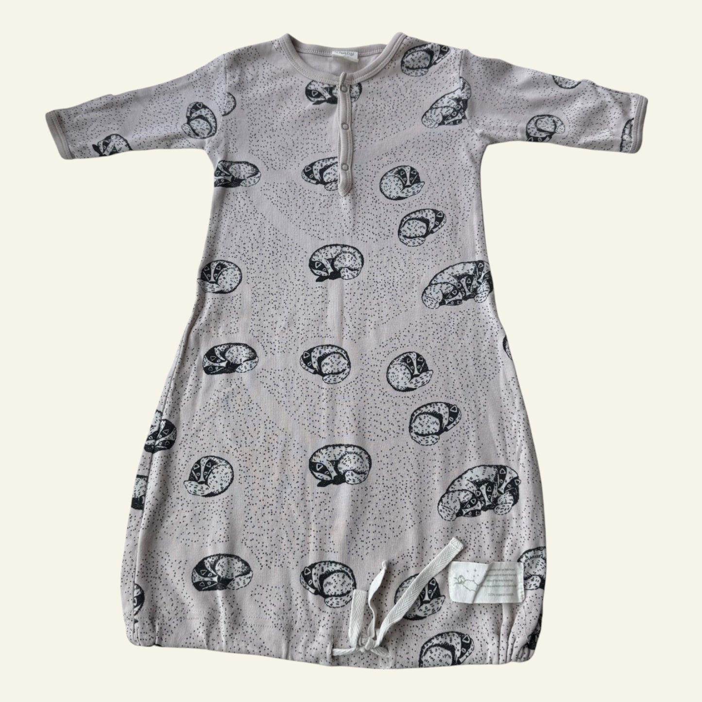Nature Baby badger print sleeping bag size 000