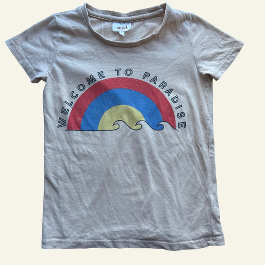 Seed rainbow paradise tshirt size 3 (Perfectly Imperfect)