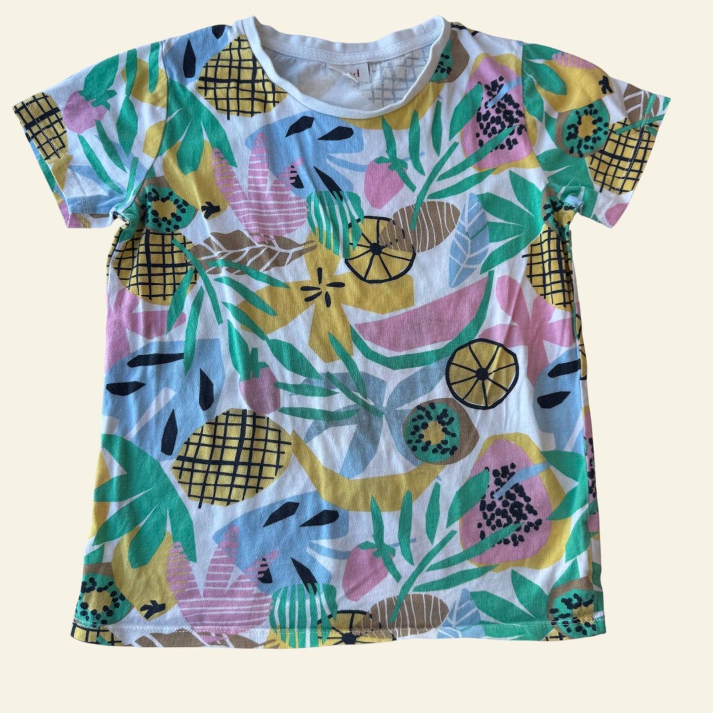 Seed rainbow leaves tshirt size 8 (Perfectly Imperfect)