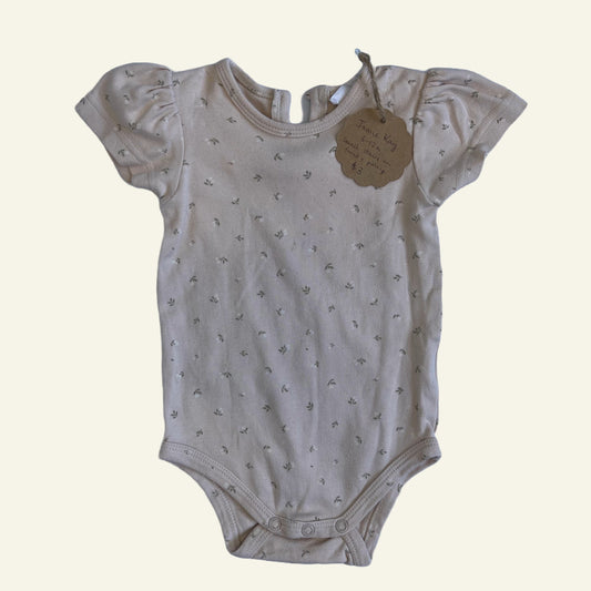 Jamie Kay floral bodysuit size 6-12 months - perfectly imperfect