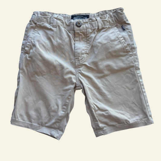 Indie Kids brown chino shorts size 5 (Perfectly Imperfect)