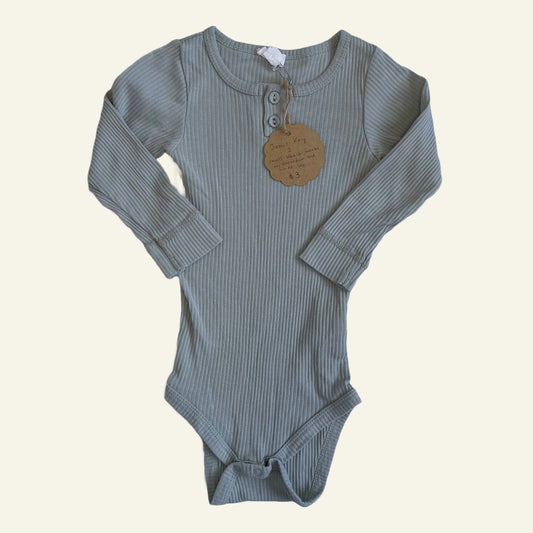 Jamie Kay sage green bodysuit size 2 - perfectly imperfect