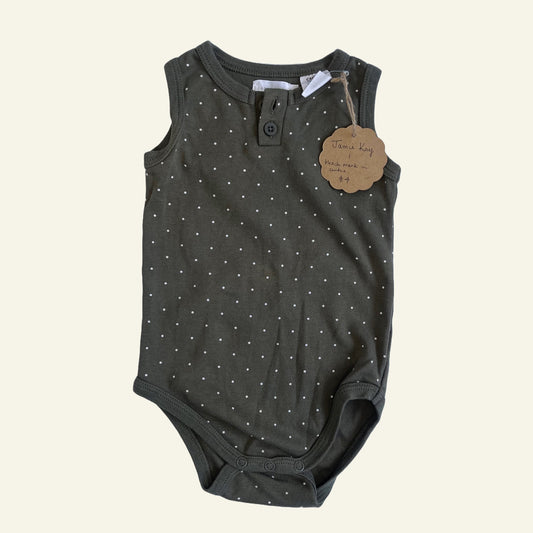 Jamie Kay green dot bodysuit size 1 - perfectly imperfect