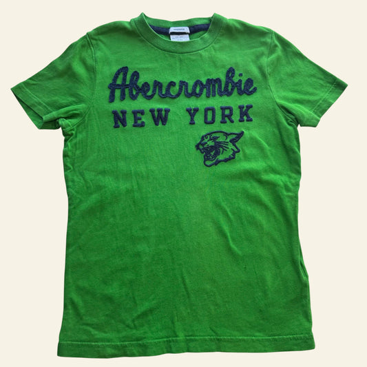 Abercrombie green New York tshirt size S (Perfectly Imperfect)