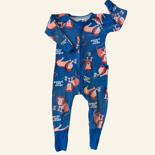 Bonds blue lion wondersuit size 0 (Perfectly Imperfect)