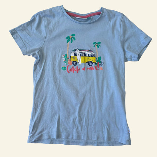 Lily and Dan blue kombi tshirt size 8 (Perfectly Imperfect)