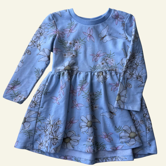May Gibbs blue gumnut baby dress size 1 (Perfectly Imperfect)