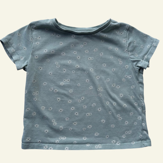 Target green floral tshirt size 2 (Perfectly Imperfect)