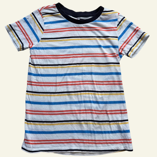 Seed colourful striped tshirt size 9 (Perfectly Imperfect)