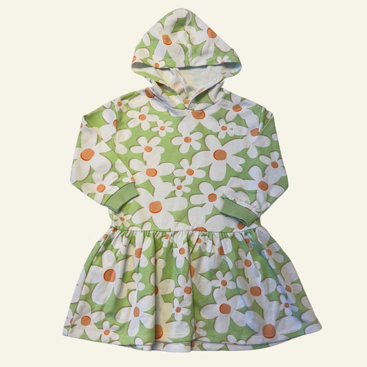 Daisy green long sleeve dress BNWT size 3