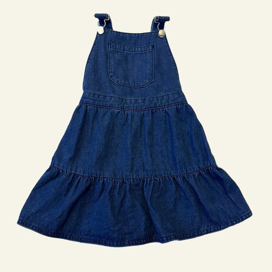 Target denim pinafore size 3-4