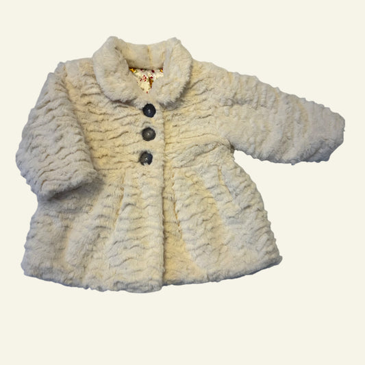 Faux fur cream size 1