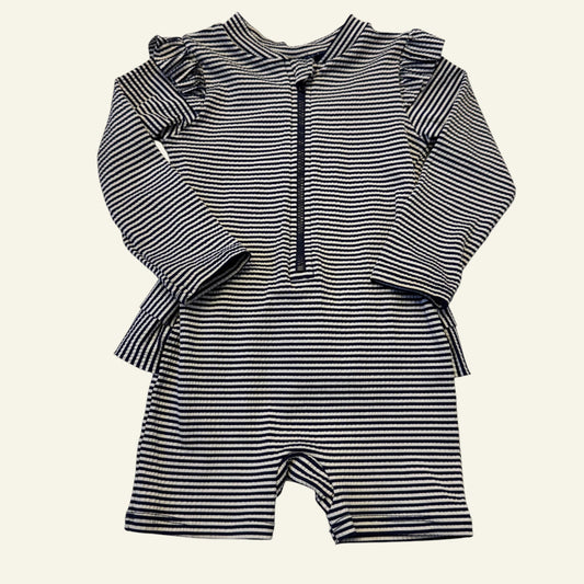 Dymples stripe swimsuit size 1