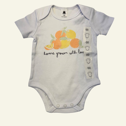 Dymples white homegrown bodysuit size 00